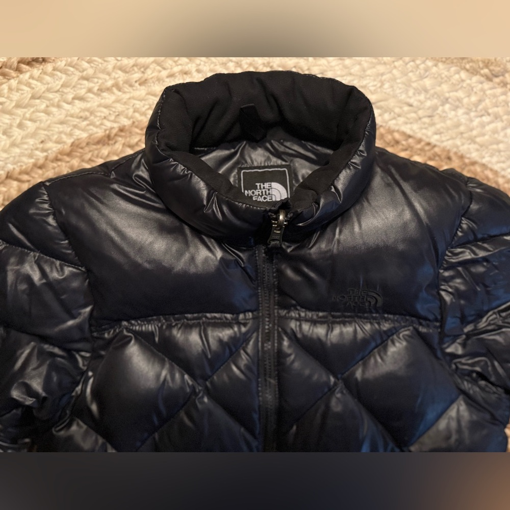 Indie Sleaze Gorpcore Baddie Indie City Chic The North Face Black 600 Down Cozy - Picture 2 of 8